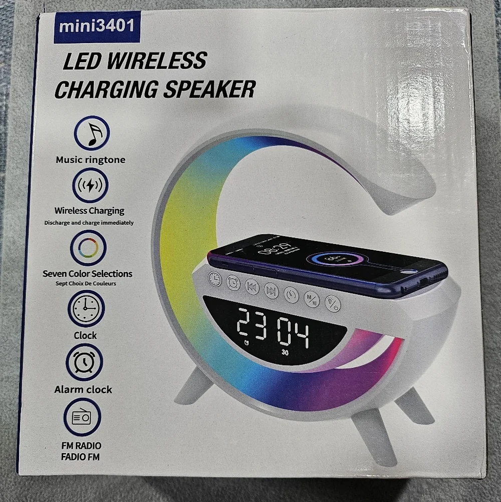 Multifunctional Bluetooth Speaker & Alarm Clock  - Picture 8 of 8